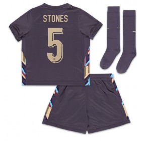 England John Stones #5 Auswärtstrikot EM 2024 Kurzarm (+ kurze hosen)